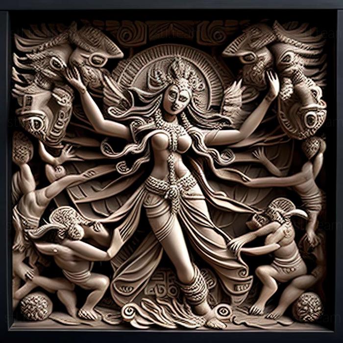 3D model Durga (STL)